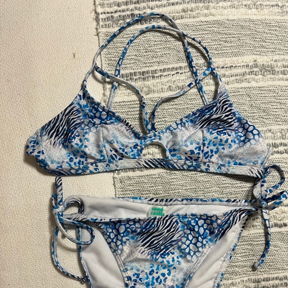 NWOT Swimsuit sand castle